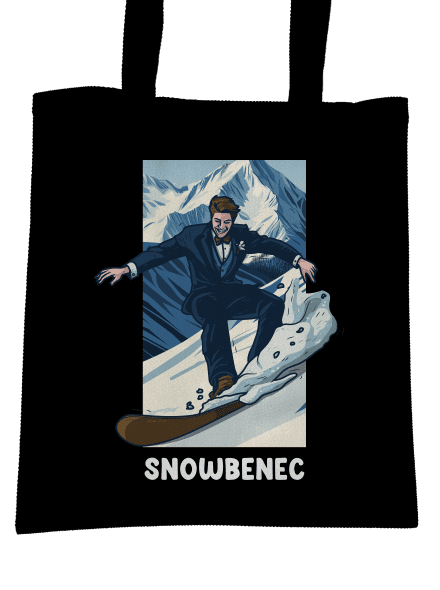 Snowbenec a snowbenka taška Black