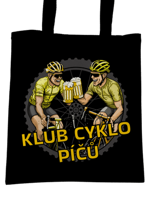 Klub cyklo píčů taška Black