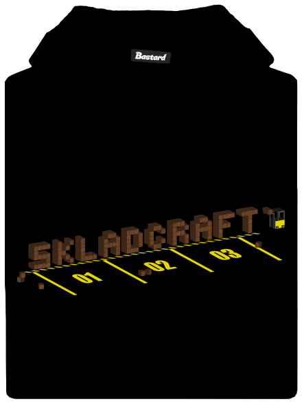 Skladcraft dětská mikina klokanka Black