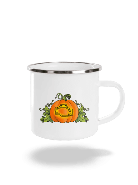 Strašidelný Halloween plecháček White