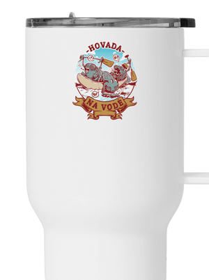 Hovada na vodě termohrnek White
