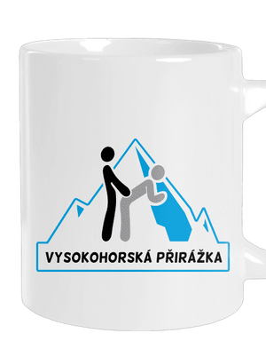 Vysokohorská přirážka velký hrnek White