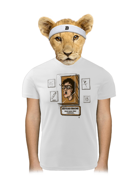 Učitelka obecná dětské sportovní tričko White