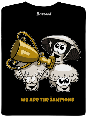 Žampioni pánské tričko Black