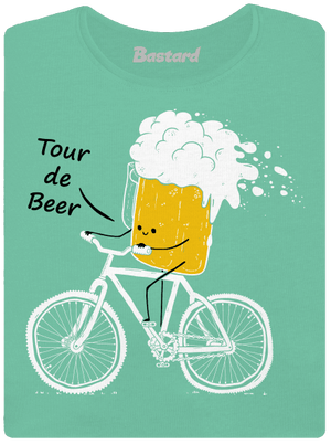 Tour de beer dámské tričko premium Mint Mal