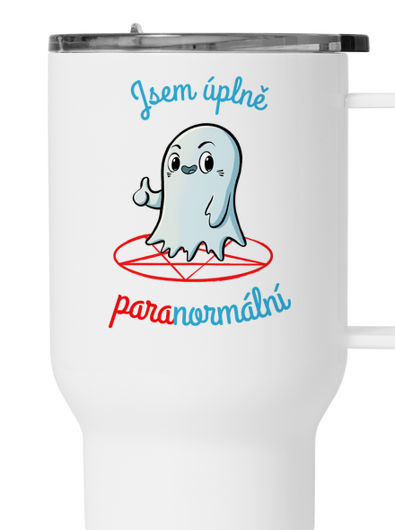 Jsem paranormální termohrnek White