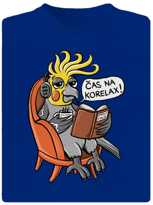 Korelax pánské sportovní tričko Royal Blue Mal