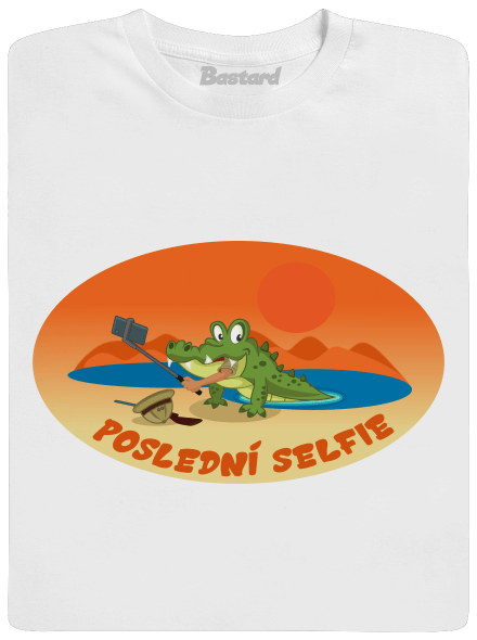 Poslední selfie dětské tričko White