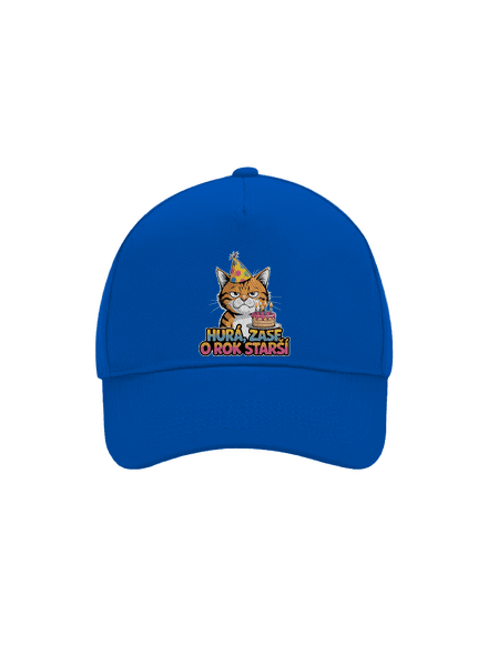O rok starší kšiltovka baseballka Bright Royal