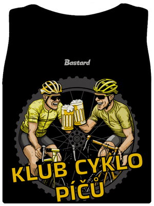 Klub cyklo píčů dámské tílko klasické Black