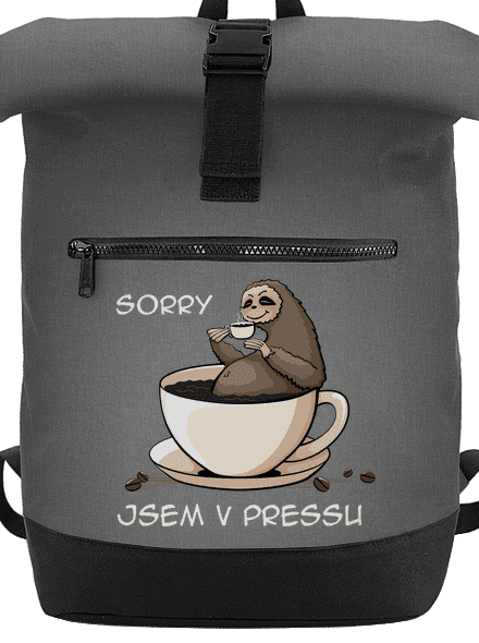 V pressu batoh Grey Marl