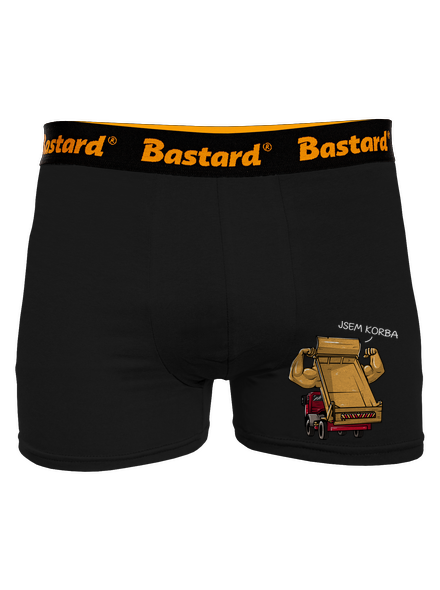 Korba boxerky Black
