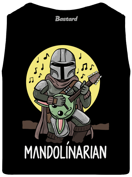 Mandolínarian pánské tílko Black