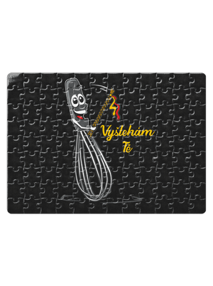 Vyšlehám Tě! puzzle White