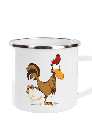 Novomanželé plecháček White