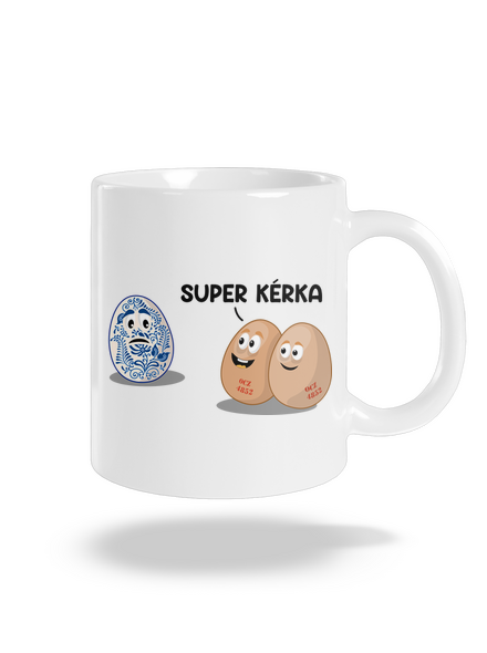 Super kérka klasický hrnek White