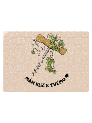 Otevři mé srdce puzzle White