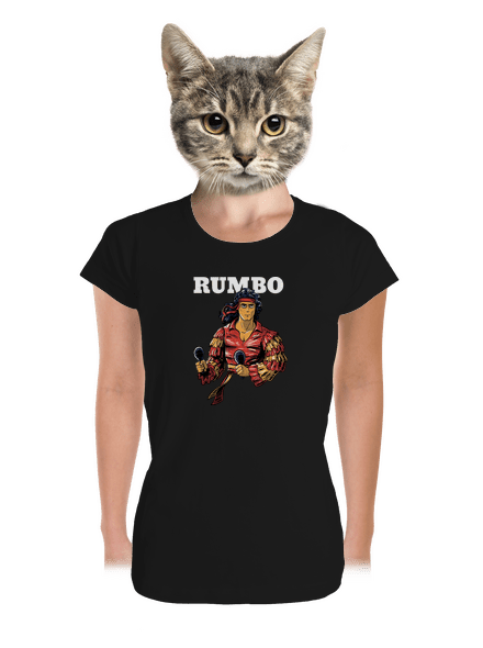 Rumbo dámské tričko premium Black