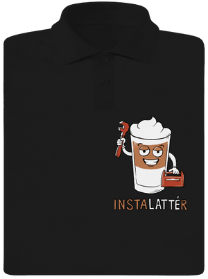 Instalattér pánská polokošile Black