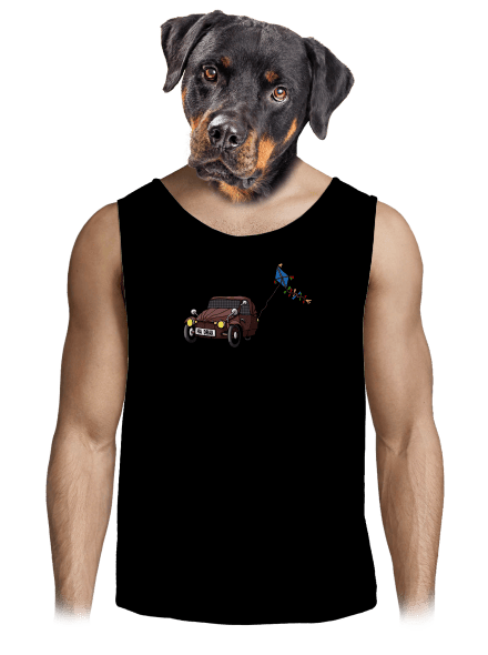Hadrák pánské tílko Black