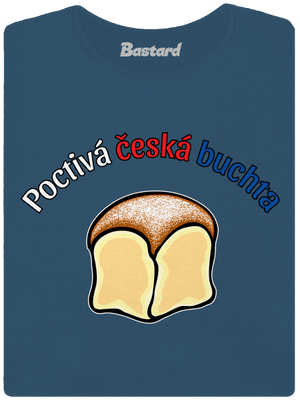 Poctivá buchta a klobása dámské tričko premium Petrol Blue