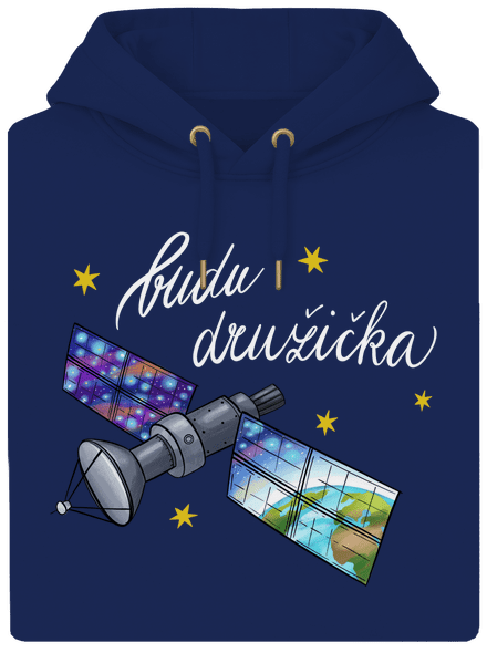 Budu družička unisex mikina premium Navy