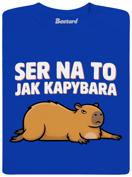 Jak kapybara dětské tričko Royal Blue