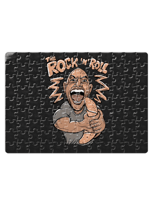 Rock and roll puzzle White