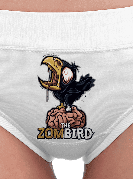 Zombird dámské kalhotky White