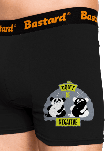 Don't be negative boxerky Black