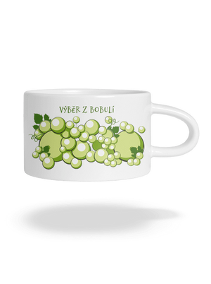 Výběr z bobulí hrnek makronka White