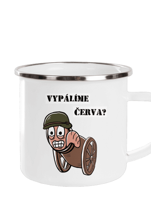 Vypálíme červa? plecháček White