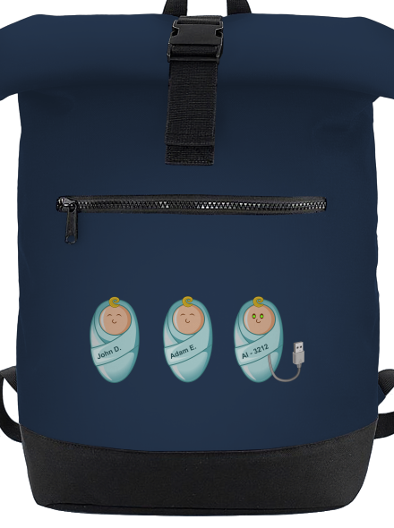 AI baby batoh French Navy