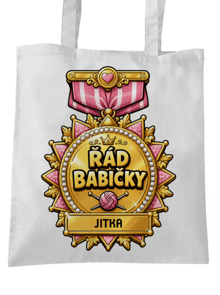 Řád babičky taška White