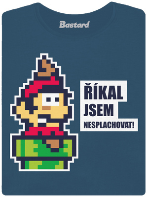 Nesplachovat dámské tričko premium Petrol Blue