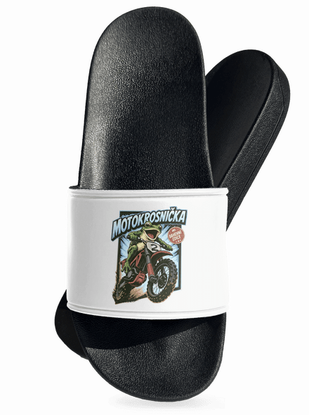 Motokrosnička pantofle White