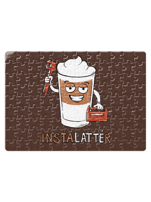 Instalattér puzzle White