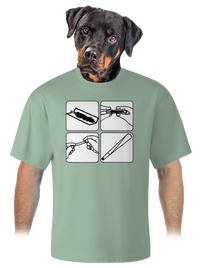 unisex tričko oversized