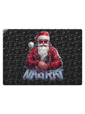 Sranta Klaus puzzle White