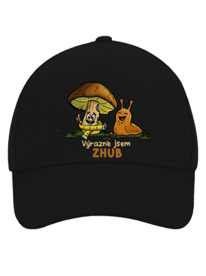 Jsem zhub kšiltovka baseballka Black