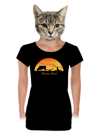 dámské tričko s lemem