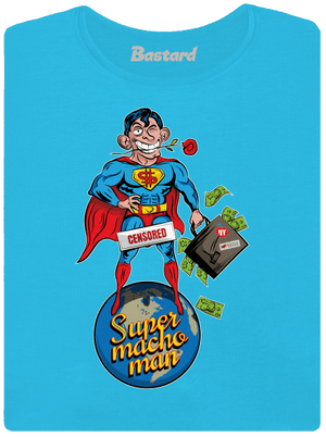 Supermachoman dámské tričko Blue Atol