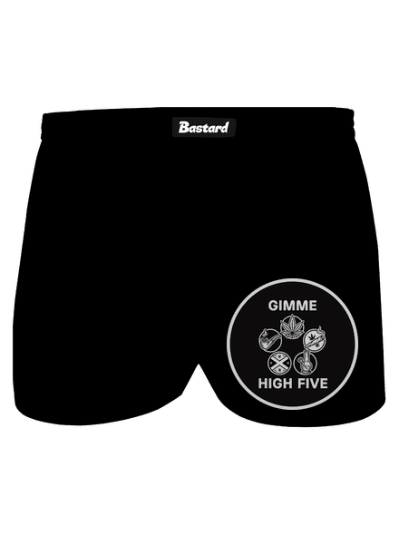 Gimme high five pánské trenky Black