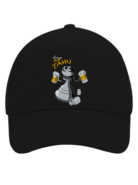 Na tahu kšiltovka baseballka Black