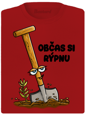 Občas si rýpnu dámské sportovní tričko Red Mal