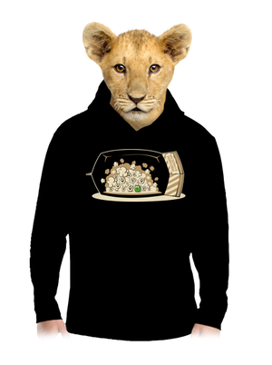 dětská mikina klokanka