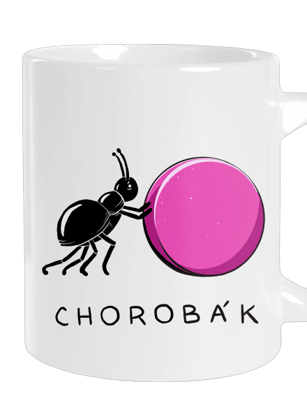 Chorobák velký hrnek White