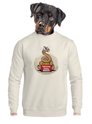 unisex mikina bez kapuce