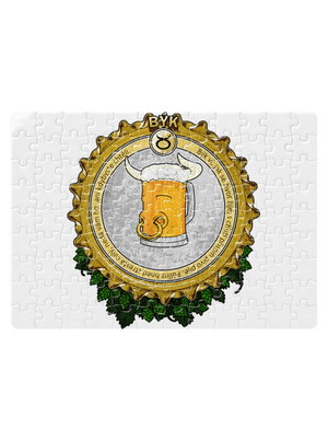 Pivní horoskop: Býk puzzle White
