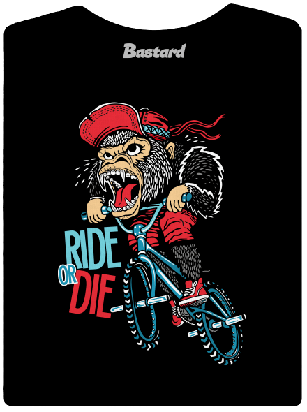 Ride or die dámské tričko Black
